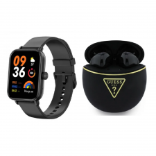 [Combo] Wearables, Smartwatch Colmi P81 + Casti Guess Gold Line Triangle