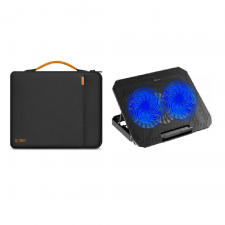 [Combo] Accesorii Laptop, Geanta TECH-PROTECT Defender RS + Cooler XTRIKE ME FN-818
