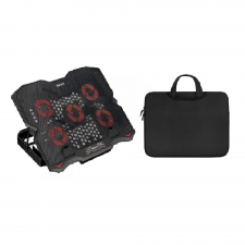 [Combo] Accesorii Laptop, Cooler XTRIKE ME FN-813 + Geanta universala laptop 15.6 inch