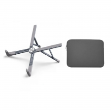 [Combo] Accesorii Laptop, Stand laptop Tech-Protect ULS300 + Husa laptop 14 inch din neopren