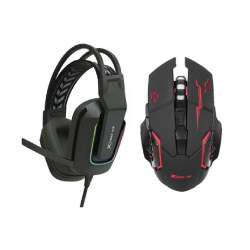 [Combo] Gaming, Casti gaming XTRIKE ME GH-712 + Mouse wireless XTRIKE ME GW-601