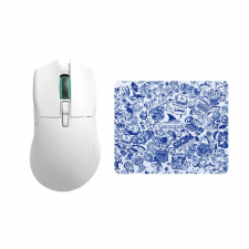 [Combo] Gaming, Mouse gaming wireless Darmoshark N3 + Mousepad Darmoshark PAD-3