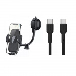 [Combo] Suporturi Auto, Suport auto Joyroom JR-ZS259 + Cablu 2x USB-C Dudao L9C 2 - lerato.ro
