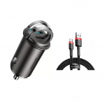 [Combo] Incarcatoare Auto, Incarcator auto Joyroom C-A35 USB/USB-C + Cablu USB/USB-C Baseus Cafule 2 - lerato.ro