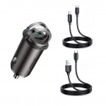 [Combo] Incarcatoare Auto, Incarcator auto Joyroom C-A35 USB/USB-C + Cablu 2x USB-C Joyroom S-CC060A9 + Cablu USB/USB-C Joyroom S-UC027A9 2 - lerato.ro