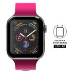 Curea din silicon Superdry  compatibila cu Apple Watch 42/44/45/46/49 mm, Roz 5 - lerato.ro