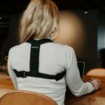 Corector postura Swedish Posture Flexi, Ideal pentru imbunatatirea posturii, Activeaza muschii posturali, Marime universala, Negru 8 - lerato.ro