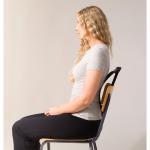 Dispozitiv profesional pentru relaxarea spatelui Swedish Posture,Reduce presiunea intervertebrala, Imbunatateste circulatia sangelui, flexibilitatea si postura, Negru/Albastru 5 - lerato.ro