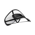 Suport lombar pentru scaun birou / auto Swedish Posture, 41 × 39 × 10 cm, Sustine coloana in pozitia corecta, Negru 2 - lerato.ro