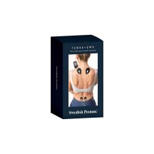 Aparat Smart Electrostimulare Swedish Posture, 4 electrozi inclusi, Stimulare TENS / EMS, Reduce tensiunea, Stimuleaza circulatia, Tratament durere, Autonomie 20h, Incarcare MicroUSB, Negru