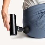 Aparat de masaj cu vibratie Swedish Posture Massage Gun Mini, 4 capete de masaj, Ajuta la relaxarea muschilor, Negru 7 - lerato.ro