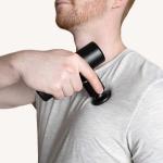 Aparat de masaj cu vibratie Swedish Posture Massage Gun Mini, 4 capete de masaj, Ajuta la relaxarea muschilor, Negru 8 - lerato.ro