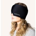 Masca cu gel  Swedish Posture HeadEaz pentru migrene si dureri de cap, Calmeazxa zona tensionata, Perfecta pentru relaxare, Negru 6 - lerato.ro
