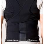 Vesta pentru corectarea posturii Swedish Posture pentru zona lombara / toracala, Ajuta la ameliorarea durerii / oboselei, Marime S, Negru 6 - lerato.ro