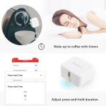 Declansator mecanic SMART SwitchBot Bot pentru intrerupator sau buton Pornit/Oprit, App Control, Voice Control, Bluetooth, Alb 7 - lerato.ro