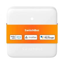 Centru de comanda smart SwitchBot Hub Mini, Compatibil Matter, Control vocal Siri / Alexa / Google Assistant, WiFi, Bluetooth, Alb