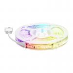 Banda LED SWITCHBOT RGBICWW, Lungime 5m, 24W, 1200lm, Iluminare RGBIC, 2700–6500K, Control aplicatie / vocal, Alb 2 - lerato.ro