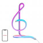 Banda LED SwitchBot Neon Wire Rope, Lungime 2m, 24W, 26 efecte, Iluminare RGBIC, Control aplicatie / vocal, Alb 3 - lerato.ro
