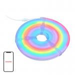 Banda LED SwitchBot Neon Wire Rope, Lungime 5m, 24W, 26 efecte, Iluminare RGBIC, Control aplicatie / vocal, Alb 3 - lerato.ro