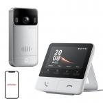 Sonerie usa SwitchBot Video Doorbell, 2304 x 1296, 5000mAh, Bluetooth 5.0, WiFi, USB-C, Monitor de interior inclus, Silver 3 - lerato.ro