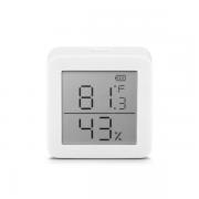 Senzor de temperatura si umiditate SMART SwitchBot, App Control, Voice Control, Bluetooth, Alb