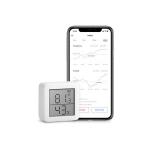 Senzor de temperatura si umiditate SMART SwitchBot, App Control, Voice Control, Bluetooth, Alb