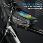 Suport telefon pentru bicicleta TakeZero A2, Waterproof, Montare pe cadru, 19 x 9.8 x 10.8 cm, Negru 5 - lerato.ro