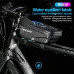 Suport telefon pentru bicicleta TakeZero A2, Waterproof, Montare pe cadru, 19 x 9.8 x 10.8 cm, Negru 7 - lerato.ro
