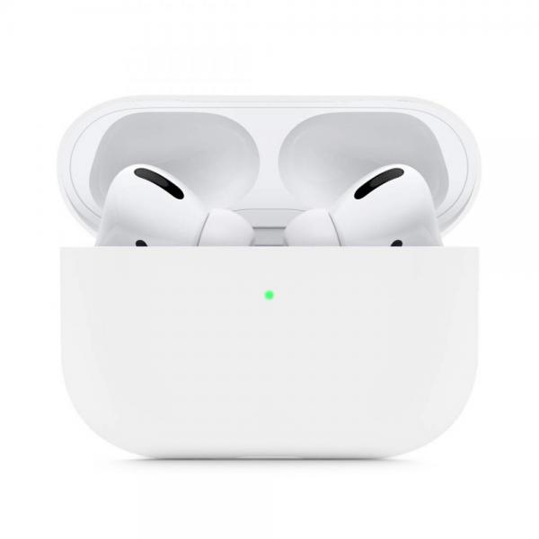Carcasa Tech-Protect compatibila cu Apple AirPods Pro White 1 - lerato.ro