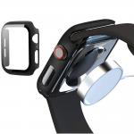 Carcasa cu protectie ecran TECH-PROTECT Defense 360 compatibila cu Apple Watch 7/8 45 mm Black 4 - lerato.ro