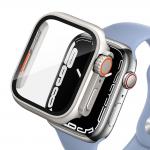 Carcasa cu protectie ecran TECH-PROTECT Defense 360 compatibila cu Apple Watch 7/8 45 mm Titanium 2 - lerato.ro
