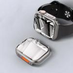 Carcasa cu protectie ecran TECH-PROTECT Defense 360 compatibila cu Apple Watch 7/8 45 mm Titanium 5 - lerato.ro