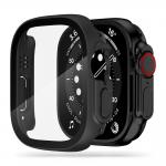 Carcasa cu protectie ecran TECH-PROTECT Defense 360 compatibila cu Apple Watch Ultra 49mm Black 2 - lerato.ro