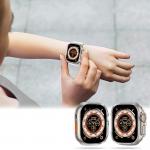 Carcasa cu protectie ecran TECH-PROTECT Defense 360 compatibila cu Apple Watch Ultra 49mm Titanium 3 - lerato.ro