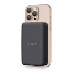 Baterie externa magnetica TECH-PROTECT LifeMag PB12 20000 mAh, Compatibila MagSafe, 15W, Cablu USB-C 30cm inclus, Negru 9 - lerato.ro