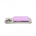 Baterie externa magnetica TECH-PROTECT LifeMag PB10 5000 mAh, 15W, Cablu USB-C, Lilac 11 - lerato.ro
