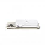 Baterie externa magnetica TECH-PROTECT LifeMag PB31 10000 mAh, Compatibila MagSafe, 15W, Cablu USB-C 50cm, Alb 7 - lerato.ro