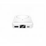 Baterie externa magnetica TECH-PROTECT LifeMag PB31 10000 mAh, Compatibila MagSafe, 15W, Cablu USB-C 50cm, Alb 5 - lerato.ro