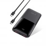 Baterie externa portabila TECH-PROTECT PB01, 10000 mAh, LED, 22.5W, Cablu USB-C 50cm inclus, Negru 4 - lerato.ro