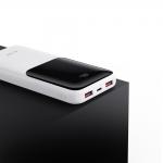 Baterie externa portabila TECH-PROTECT PB01, 10000 mAh, LED, 22.5W, Cablu USB-C 50cm inclus, Alb 7 - lerato.ro