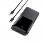 Baterie externa portabila TECH-PROTECT PB02, 20000 mAh, LED, 22.5W, Cablu USB-C 50cm inclus, Negru 6 - lerato.ro