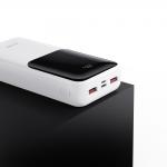 Baterie externa portabila TECH-PROTECT PB02, 20000 mAh, LED, 22.5W, Cablu USB-C 50cm inclus, Alb 3 - lerato.ro