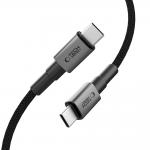 Cablu pentru incarcare si transfer de date TECH-PROTECT UltraBoost DNA, 2x USB-C, PD 60W, 3A, 50cm, Gri 6 - lerato.ro