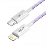 Cablu pentru incarcare si transfer de date TECH-PROTECT UltraBoost Lite, USB-C/Lightning, PD 27W, 3A, 2m, Mov 7 - lerato.ro