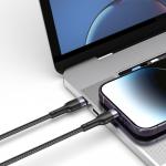 Cablu pentru incarcare si transfer de date TECH-PROTECT UltraBoost, USB Type-C/Lightning, PD 30W, 3A, 2m, Negru 3 - lerato.ro