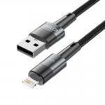 Cablu pentru incarcare si transfer de date TECH-PROTECT UltraBoost, USB/Lightning, 12W, 2.4A, 25cm, Gri 5 - lerato.ro