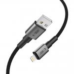 Cablu pentru incarcare si transfer de date TECH-PROTECT UltraBoost DNA, USB/Lightning, 15W, 2.4A, 2m, Gri 3 - lerato.ro