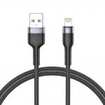 Cablu pentru incarcare si transfer de date TECH-PROTECT UltraBoost, USB/Lightning, 2.4A, 1m, Negru 2 - lerato.ro