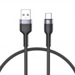 Cablu pentru incarcare si transfer de date TECH-PROTECT UltraBoost, USB/USB Type-C, 3A, 25cm, Negru 2 - lerato.ro