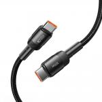 Cablu pentru incarcare si transfer de date TECH-PROTECT UltraBoost EVO, 2x USB Type-C, PD 100W, 5A, 1m, Negru 6 - lerato.ro